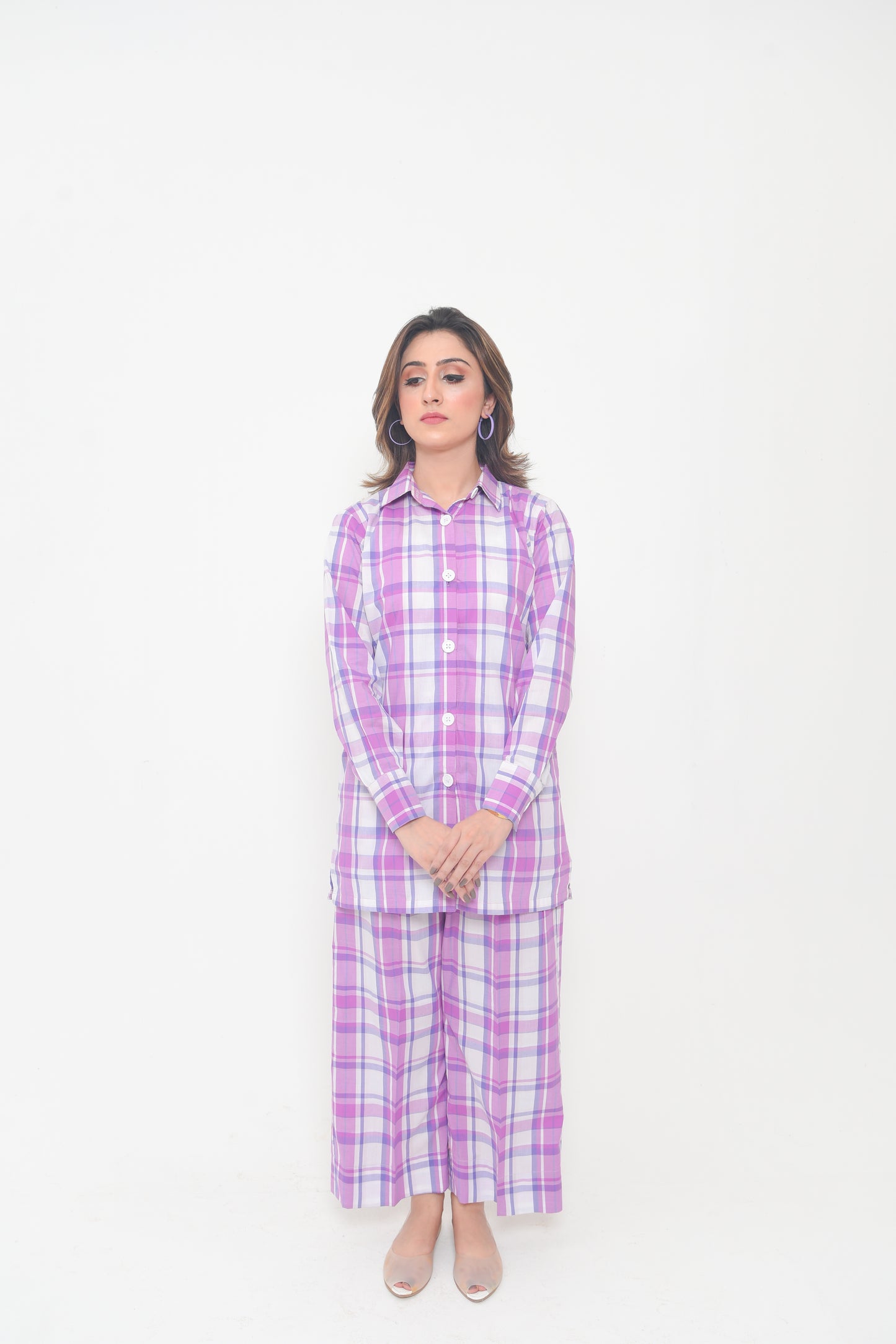 Checkered Plaid Co-ord Set