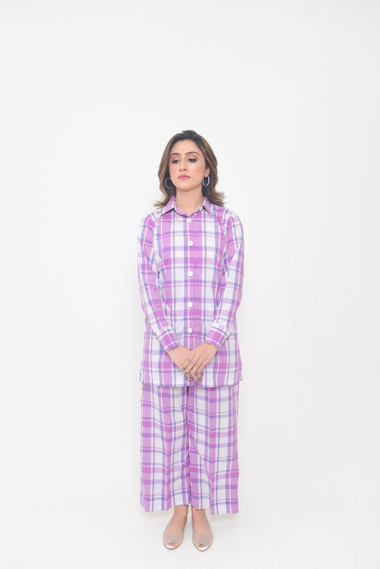 Checkered Plaid Co-ord Set