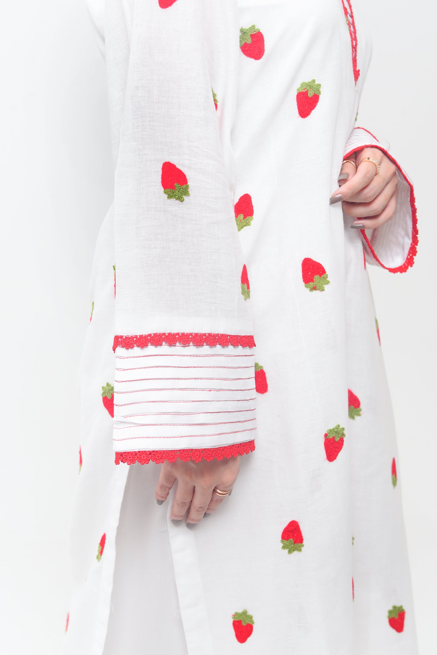 Red Strawberry Suit