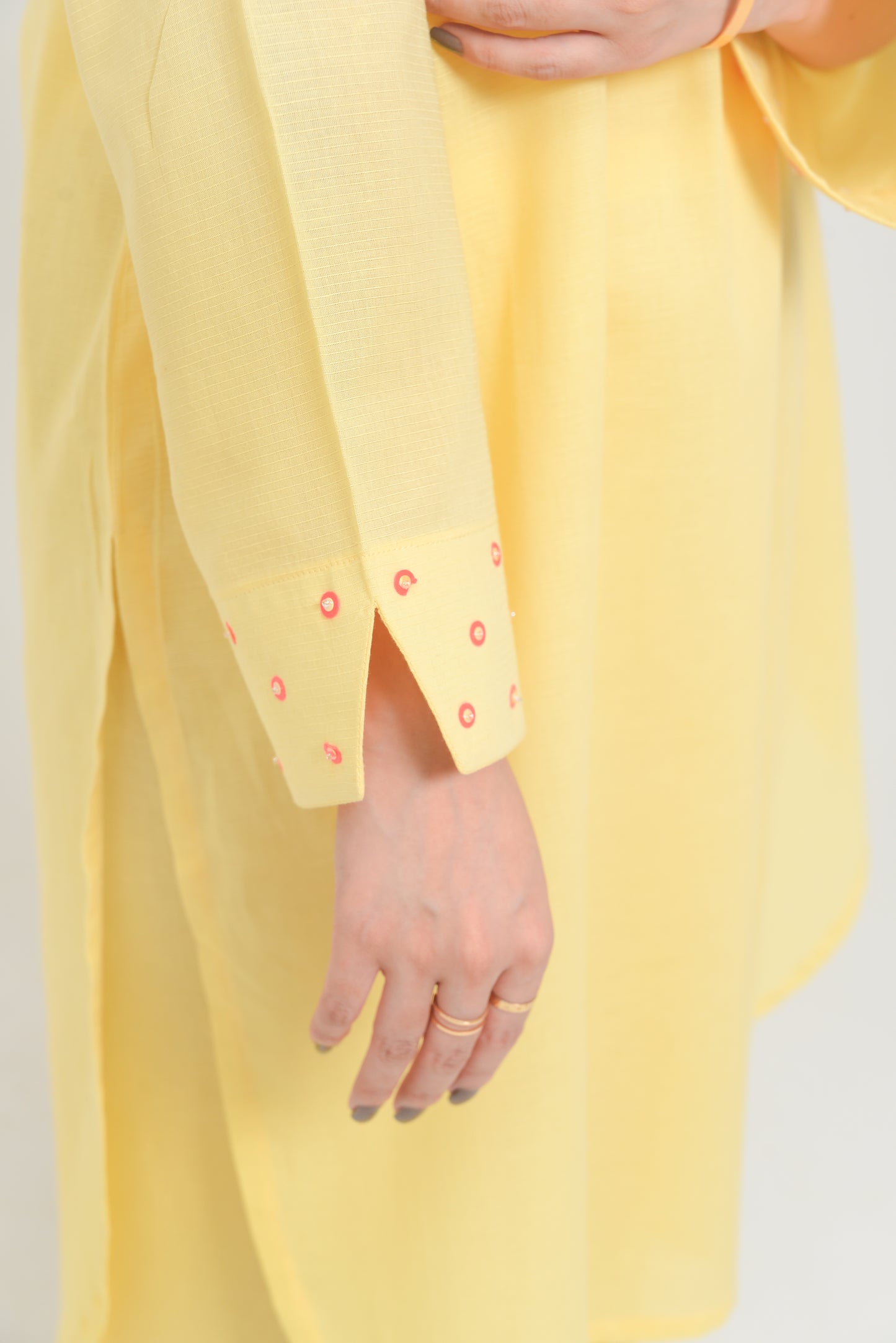 Summery Yellow Suit